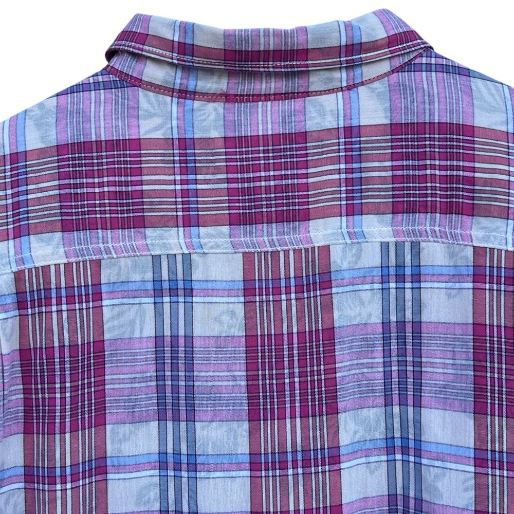 Tommy Bahama - Palapa Plaid Button Down Tropical - Size L - Picture 6 of 14